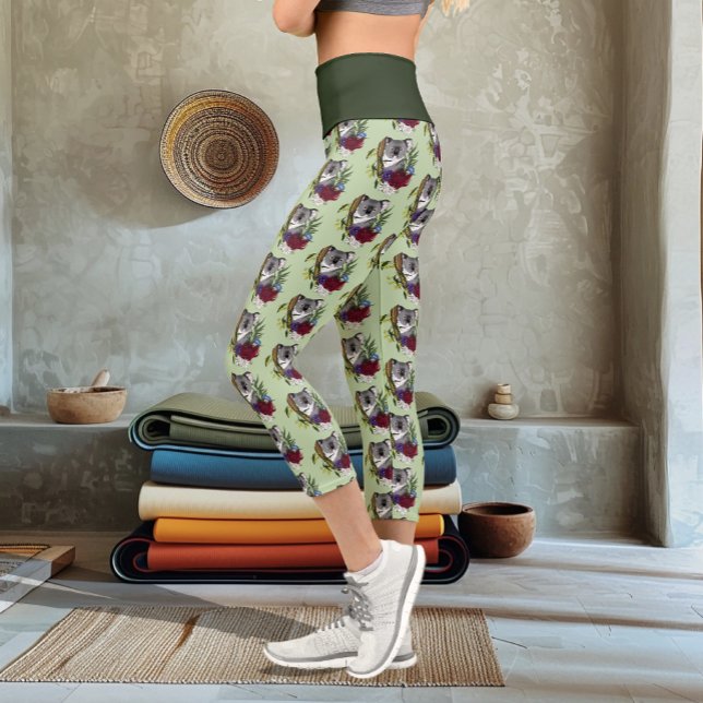 Koala Bear Capri Leggings (Creator Uploaded)