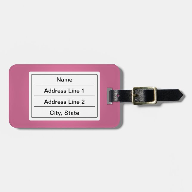 Koala bear cartoon Luggage Tag (Front Horizontal)