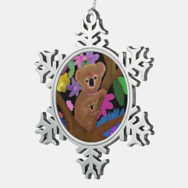 Koala Bear Christmas Ornament (Right)
