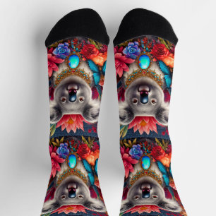 Koala Bear Crew Socks
