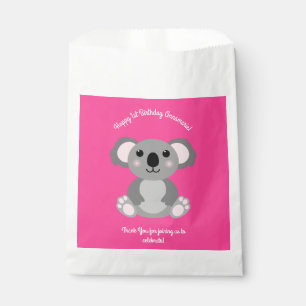 Koala Bear Cute Kid Birthday Party Favour Bag