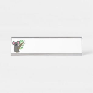 Koala Bear Desk Name Plate
