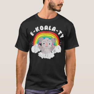 Koala  Bear EKoalaTY Rainbow Pun LGBTQ tshirt 