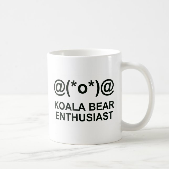 Koala Bear Enthusiast Coffee Mug (Right)