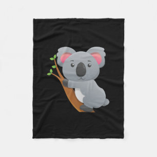 Koala Bear Fleece Blanket