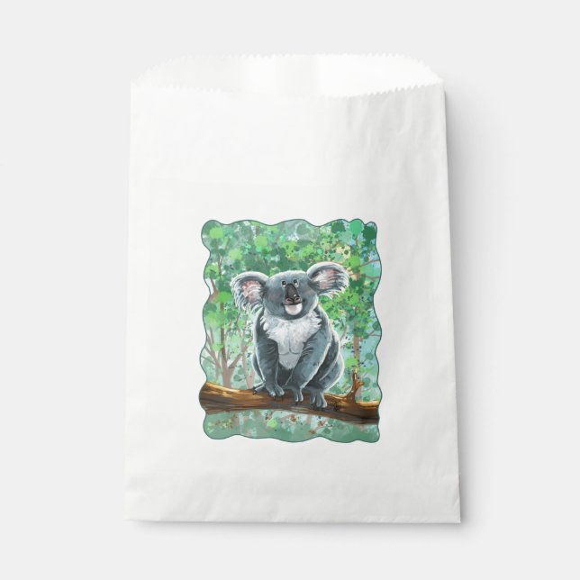 Koala Bear Gifts & Accessories Favour Bag (Front)