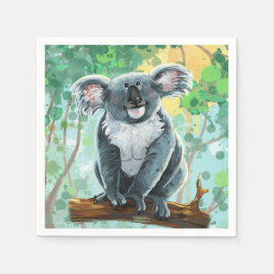 Koala Bear Gifts & Accessories Napkin