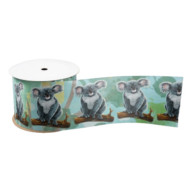 Koala Bear Gifts & Accessories Satin Ribbon (Spool)