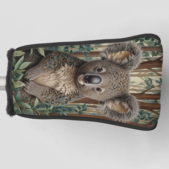 Koala Bear Golf Head Cover (Front)