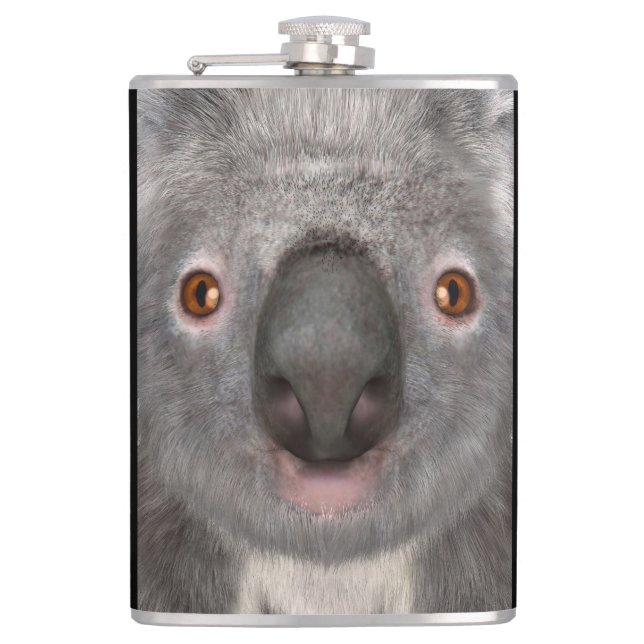 Koala Bear Hip Flask (Front)