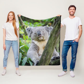 Koala Bear Large Fleece Blanket