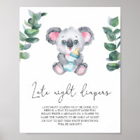 Koala bear - Late night diapers game
