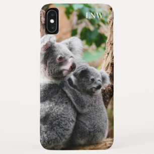 Koala Bear Monogram iPhone XS Max Case