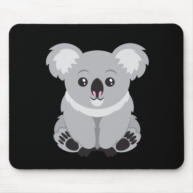 Koala Bear Mouse Pad (Front)