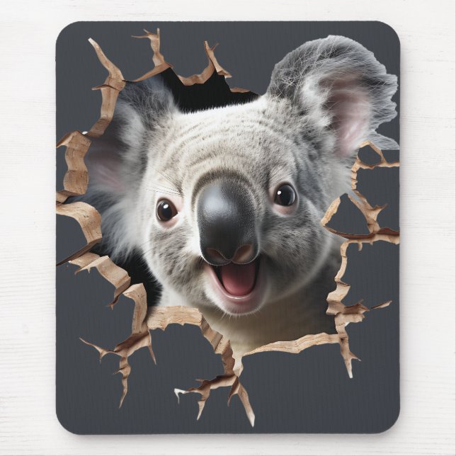 Koala Bear Mouse Pad (Front)