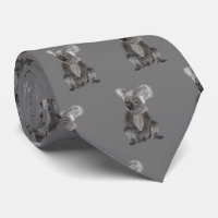 Koala Bear Neck Tie