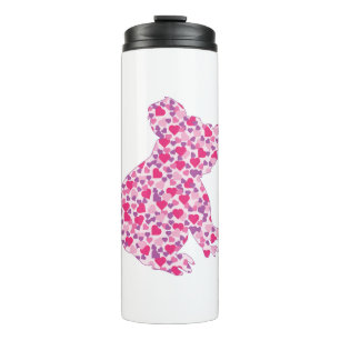 Koala-Bear-Pink-Hearts Thermal Tumbler