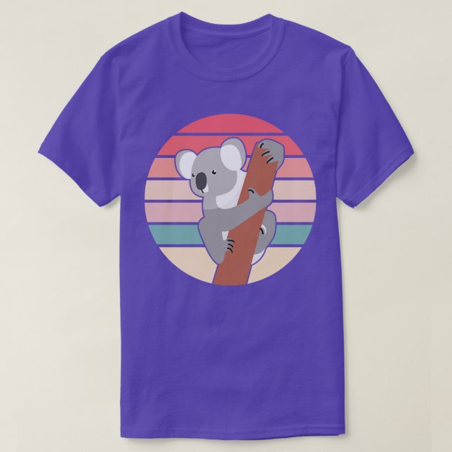 Koala Bear Retro 3 T-Shirt (Design Front)