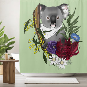 Koala Bear Shower Curtain