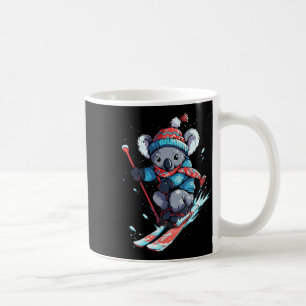 Koala Bear Skiing Skier Ski Winter Snow Coffee Mug