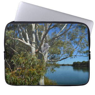Koala Bear Sleeping In Gum Tree, Laptop Sleeve