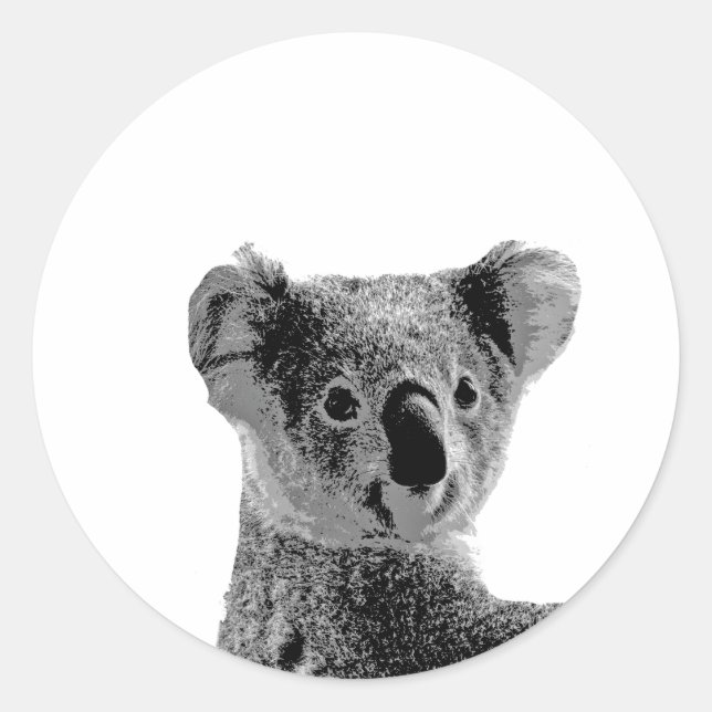 Koala Bear Stickers (Front)