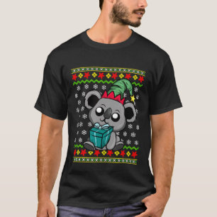 Koala Bear Ugly Christmas Australia Australian T-Shirt