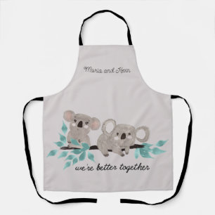 Koala Bear Water Colour Apron