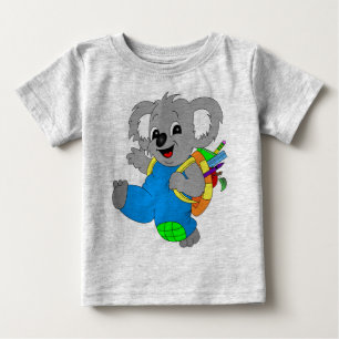 Koala Bear with backpack Baby T-Shirt