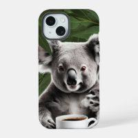Koala Bear with Coffee Mug, Cosy Design
