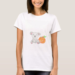 Koala Bear with Pumpkin T-Shirt