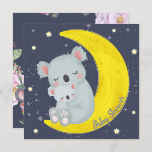Koala Bears Baby Shower Invitation