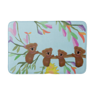 Koala Bears Bath Mat