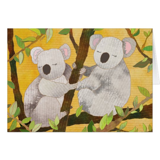 Koala Bears: Blank Card