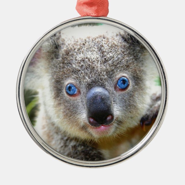 Koala Bears Metal Ornament (Front)