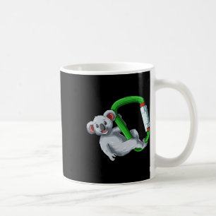 Koala Bouldering And Rock Climbing  Coffee Mug
