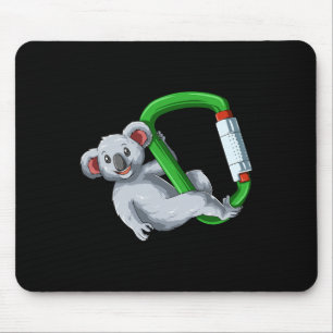 Koala Bouldering And Rock Climbing Mouse Pad