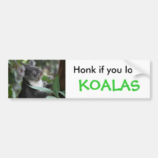 Koala Bumper Sticker