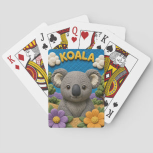 Koala Canopy Rise Modern KlayKoo Playing Cards