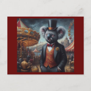 Koala Carnival Postcard