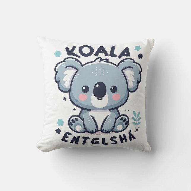 Koala Charm   Cushion (Front)