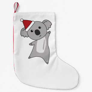 Koala Christmas Cute Animals Kids Santa Adult Clot Small Christmas Stocking