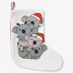 Koala Christmas Tree Christmas Animals Koalas Small Christmas Stocking