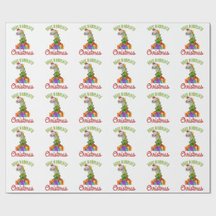 Koala Christmas Tree Cute Holiday Pun  Wrapping Paper