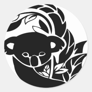 Koala Classic Round Sticker