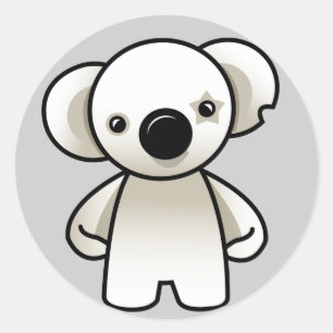 Koala Classic Round Sticker