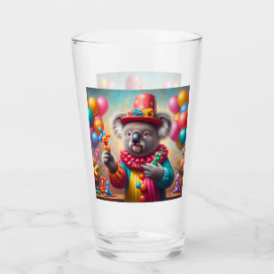 Koala Clown Glass