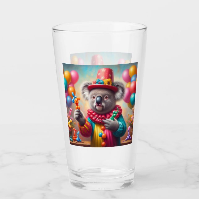 Koala Clown Glass (Front)