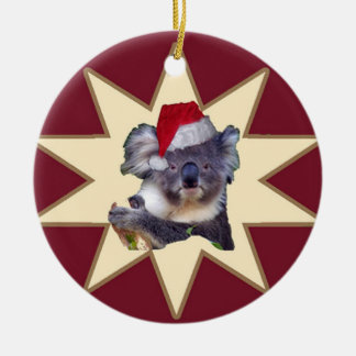 Koala & Cockatoo Christmas Ornament