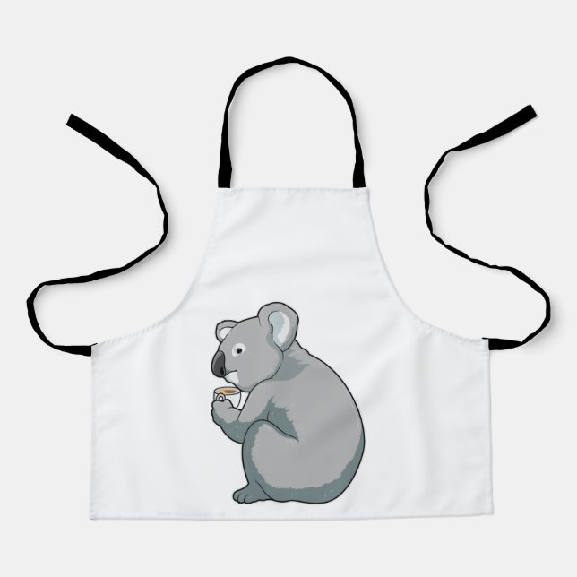 Koala Coffee Cup Apron (Front)